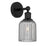 Innovations Edison Bridal Veil 1Lt 5" Sconce, Black//Smoke- 616-1W-BK-G559-5SM