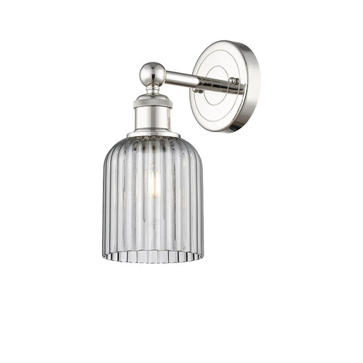 Innovations Edison Bridal Veil 1Lt 5" Sconce, PN//SM- 616-1W-PN-G559-5SM