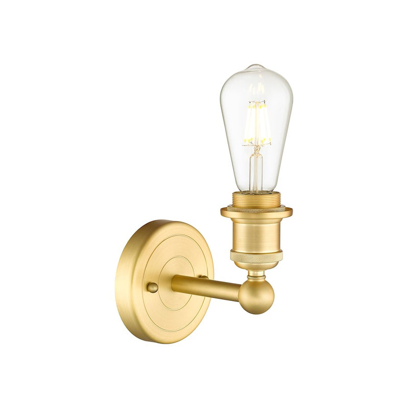 Innovations Edison 1Lt 5" Sconce, Satin Gold