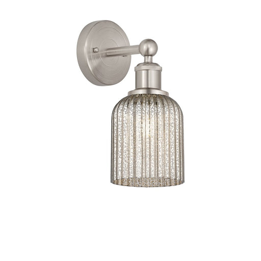 Innovations Edison Bridal Veil 1Lt 5" Sconce, SN/MC - 616-1W-SN-G559-5ME