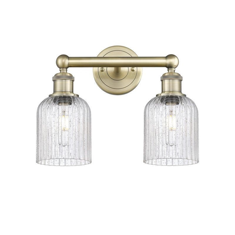 Innovations Edison Bridal Veil 2Lt 14" Bath, AB/SD - 616-2W-AB-G559-5SDY
