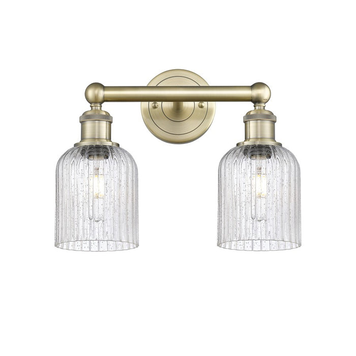 Innovations Edison Bridal Veil 2Lt 14" Bath, AB/SD - 616-2W-AB-G559-5SDY