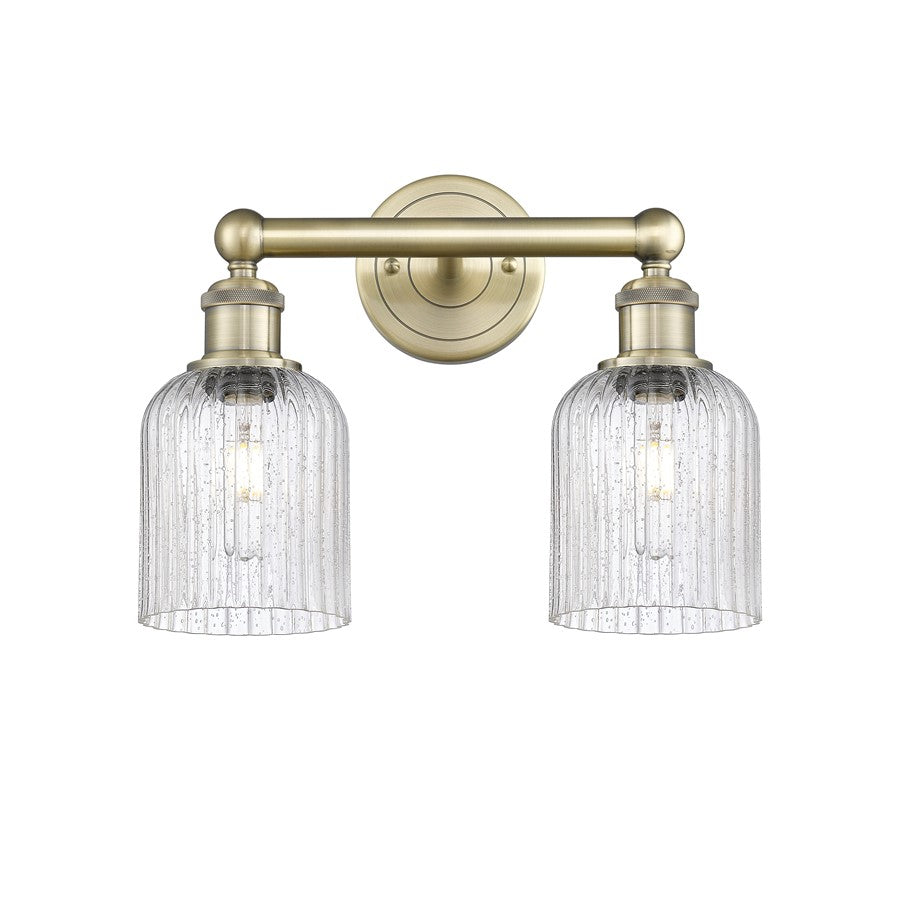 Innovations Edison Bridal Veil 2Lt 14" Bath, AB/SD - 616-2W-AB-G559-5SDY