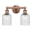 Innovations Edison Bridal Veil 2Lt 14" Bath, Copper/Seedy - 616-2W-AC-G559-5SDY