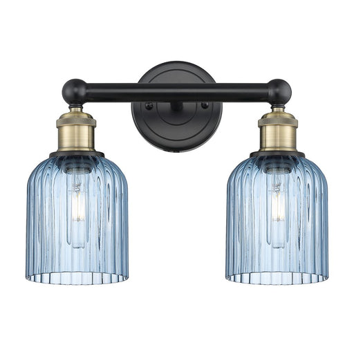 Innovations Edison Bridal Veil 2Lt 14" Bath, BLB/BL - 616-2W-BAB-G559-5BL