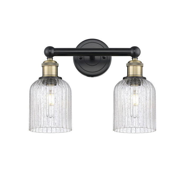 Innovations Edison Bridal Veil 2Lt 14" Bath, BLB/SD - 616-2W-BAB-G559-5SDY