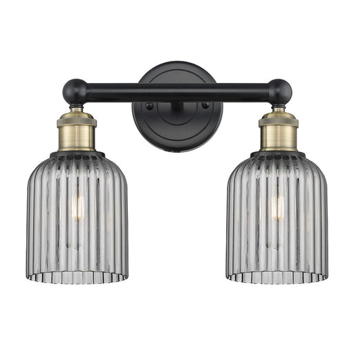 Innovations Edison Bridal Veil 2Lt 14" Bath, BLB/SM - 616-2W-BAB-G559-5SM