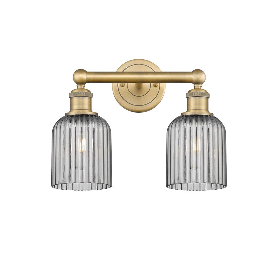 Innovations Edison Bridal Veil 2Lt 14" Bath, BB/SM - 616-2W-BB-G559-5SM