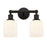 Innovations Edison Bridal Veil 2Lt 14" Bath, BZ/GW - 616-2W-OB-G559-5GWH