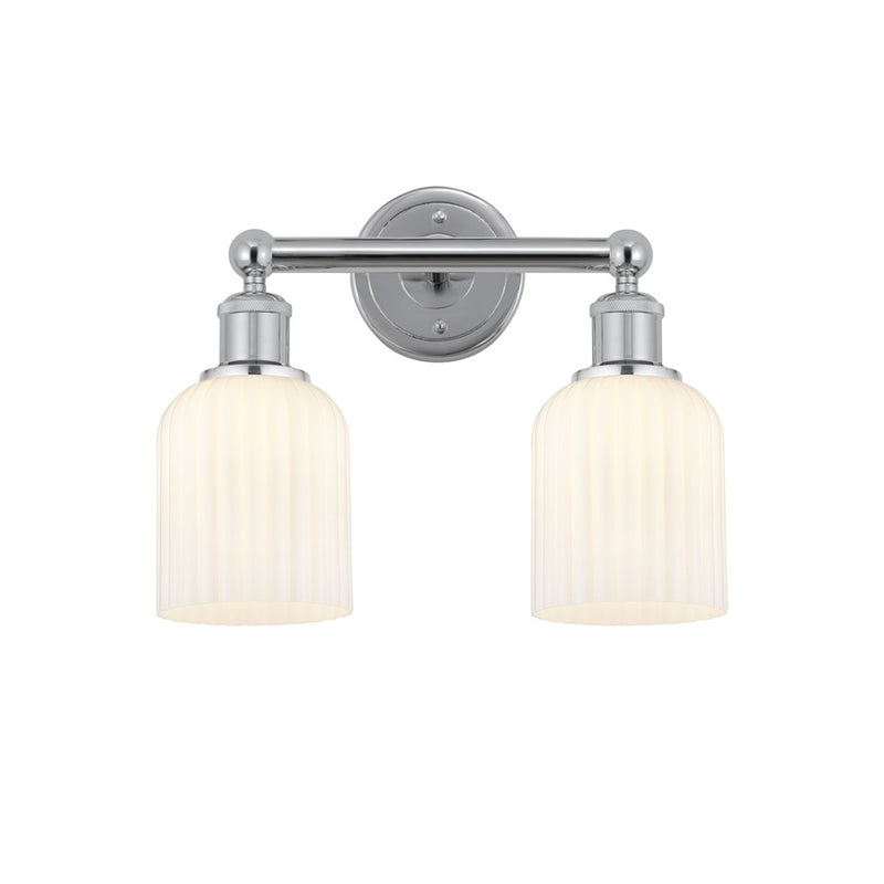 Innovations Edison Bridal Veil 2Lt 14" Bath, CH/GW - 616-2W-PC-G559-5GWH