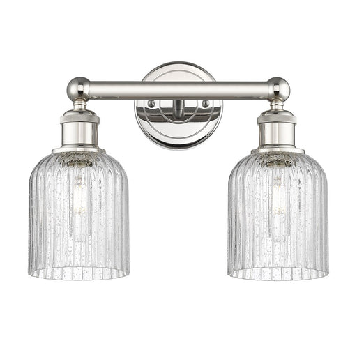 Innovations Edison Bridal Veil 2Lt 14" Bath, PN/SD - 616-2W-PN-G559-5SDY