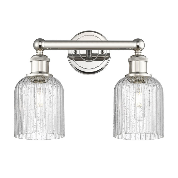 Innovations Edison Bridal Veil 2Lt 14" Bath, PN/SD - 616-2W-PN-G559-5SDY