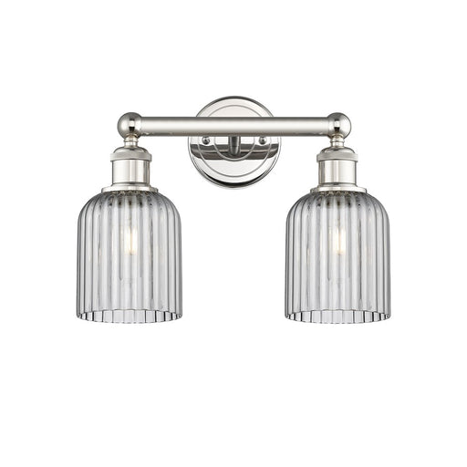 Innovations Edison Bridal Veil 2Lt 14" Bath, PN/SM - 616-2W-PN-G559-5SM