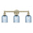Innovations Edison Bridal Veil 3Lt 23" Bath, AB/BL - 616-3W-AB-G559-5BL