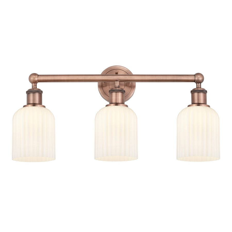 Innovations Edison Bridal Veil 3Lt 23" Bath, CP/GW - 616-3W-AC-G559-5GWH