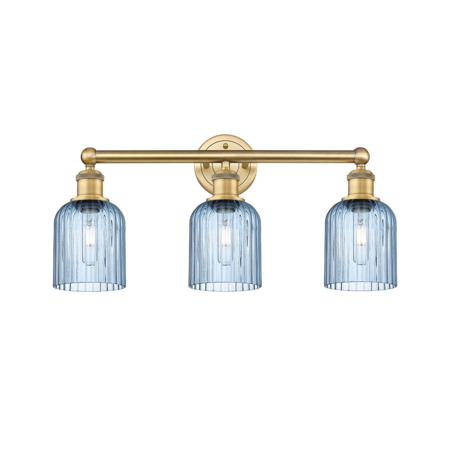 Innovations Edison Bridal Veil 3Lt 23" Bath, BB/BL - 616-3W-BB-G559-5BL