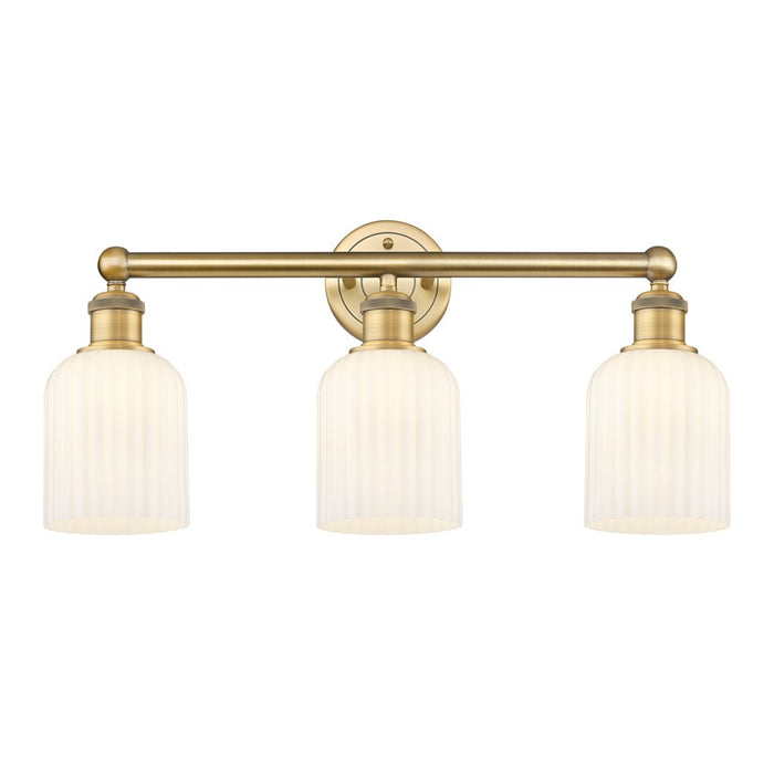 Innovations Edison Bridal Veil 3Lt 23" Bath, BB/GW - 616-3W-BB-G559-5GWH