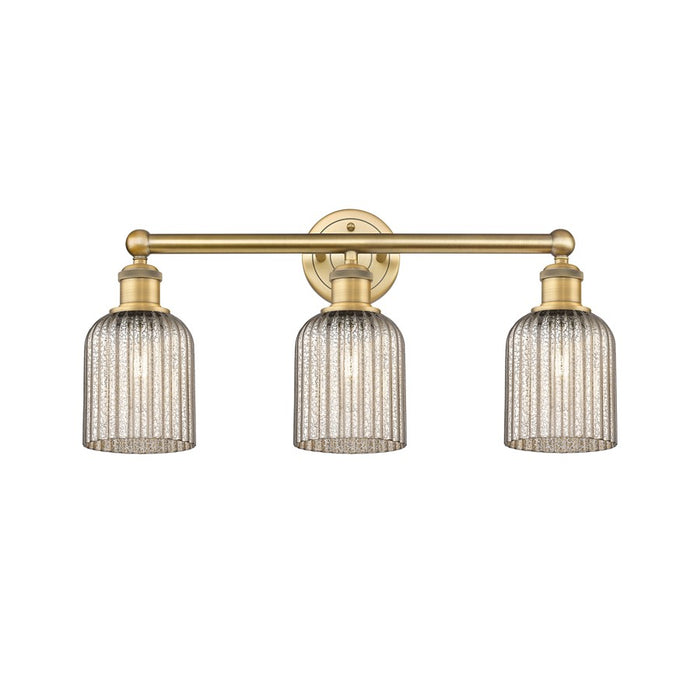 Innovations Edison Bridal Veil 3Lt 23" Bath, BB/MC - 616-3W-BB-G559-5ME