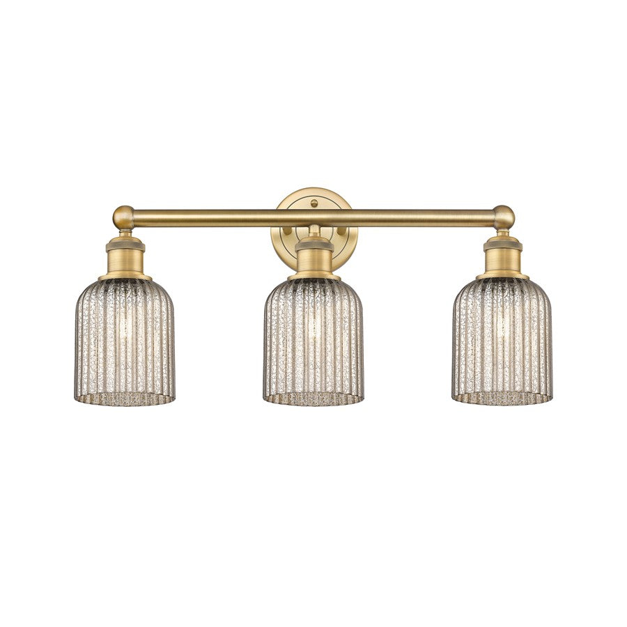 Innovations Edison Bridal Veil 3Lt 23" Bath, BB/MC - 616-3W-BB-G559-5ME