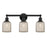Innovations Edison Bridal Veil 3Lt 23" Bath, Black/Mercury - 616-3W-BK-G559-5ME