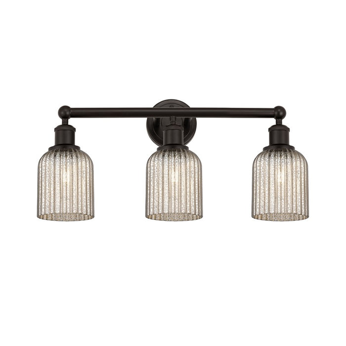 Innovations Edison Bridal Veil 3Lt 23" Bath, Bronze/Mercury - 616-3W-OB-G559-5ME