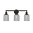 Innovations Edison Bridal Veil 3Lt 23" Bath, Bronze/Smoke - 616-3W-OB-G559-5SM