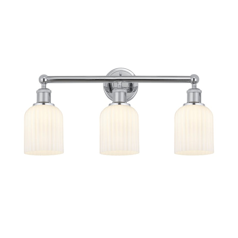 Innovations Edison Bridal Veil 3Lt 23" Bath, CH/GW - 616-3W-PC-G559-5GWH