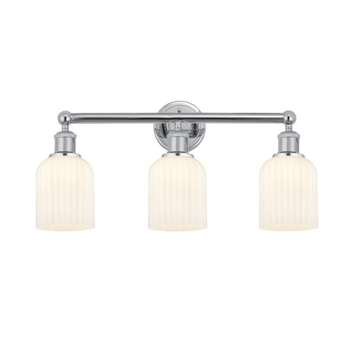 Innovations Edison Bridal Veil 3Lt 23" Bath, CH/GW - 616-3W-PC-G559-5GWH