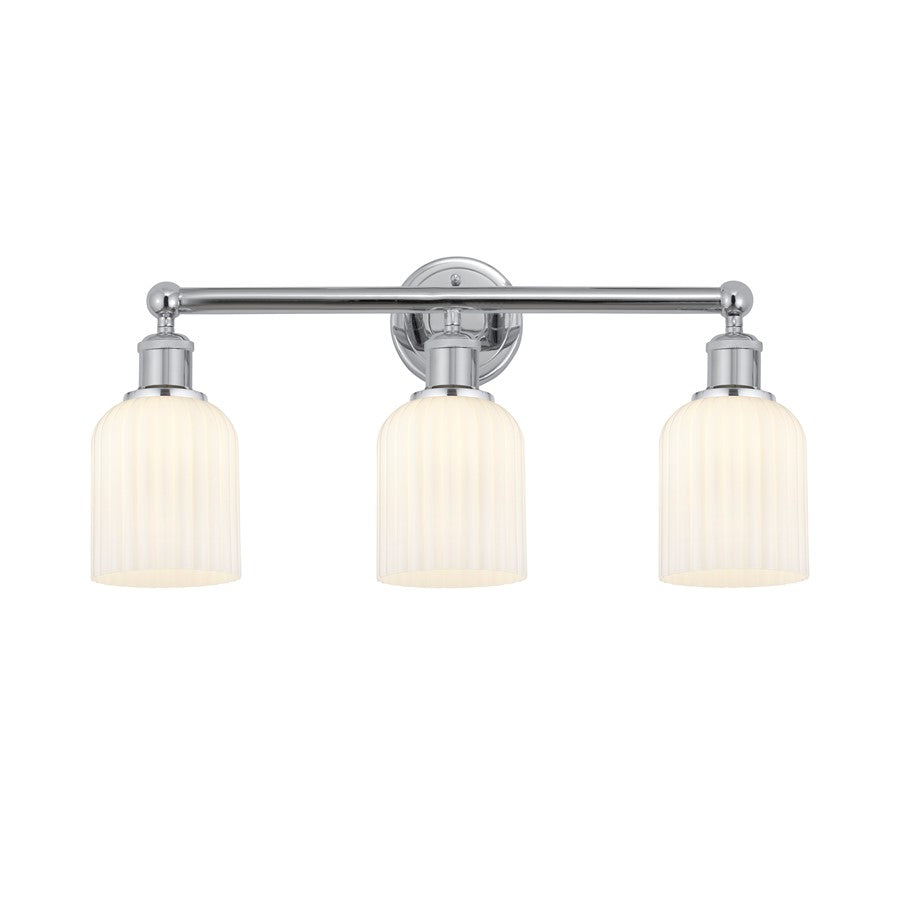 Innovations Edison Bridal Veil 3Lt 23" Bath, CH/GW - 616-3W-PC-G559-5GWH