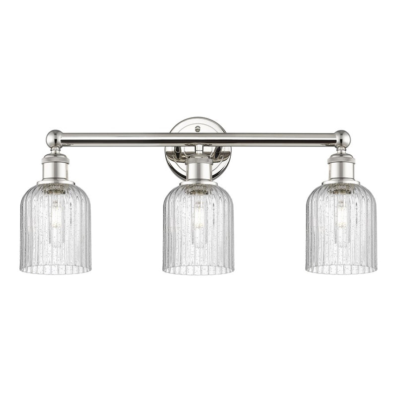 Innovations Edison Bridal Veil 3Lt 23" Bath, PN/SD - 616-3W-PN-G559-5SDY