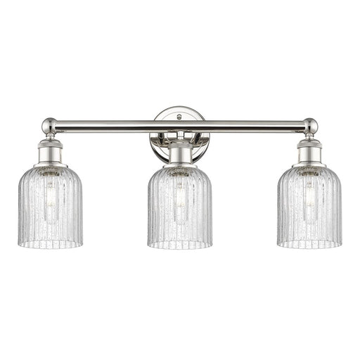 Innovations Edison Bridal Veil 3Lt 23" Bath, PN/SD - 616-3W-PN-G559-5SDY