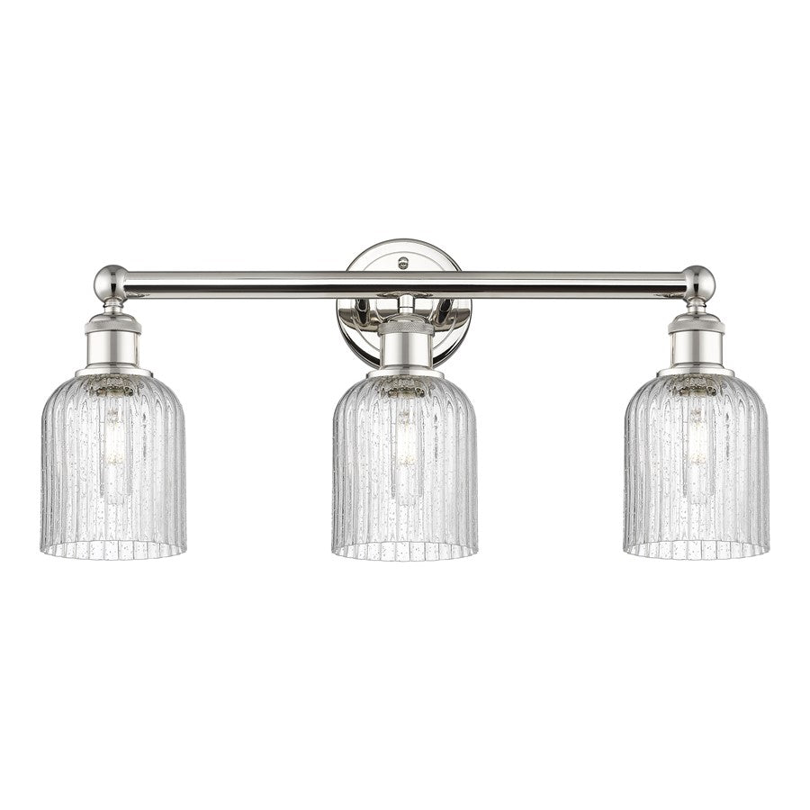 Innovations Edison Bridal Veil 3Lt 23" Bath, PN/SD - 616-3W-PN-G559-5SDY