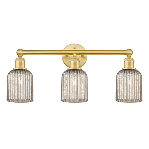 Innovations Edison Bridal Veil 3Lt 23" Bath, Gold/Mercury - 616-3W-SG-G559-5ME