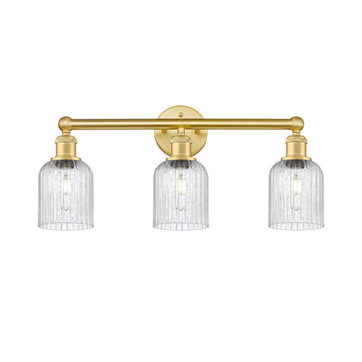 Innovations Edison Bridal Veil 3Lt 23" Bath, Gold/Seedy - 616-3W-SG-G559-5SDY