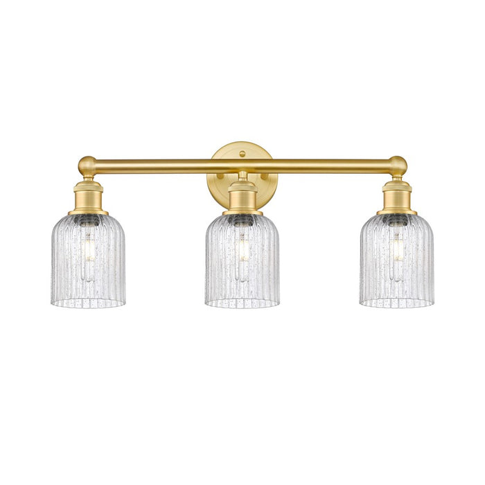 Innovations Edison Bridal Veil 3Lt 23" Bath, Gold/Seedy - 616-3W-SG-G559-5SDY