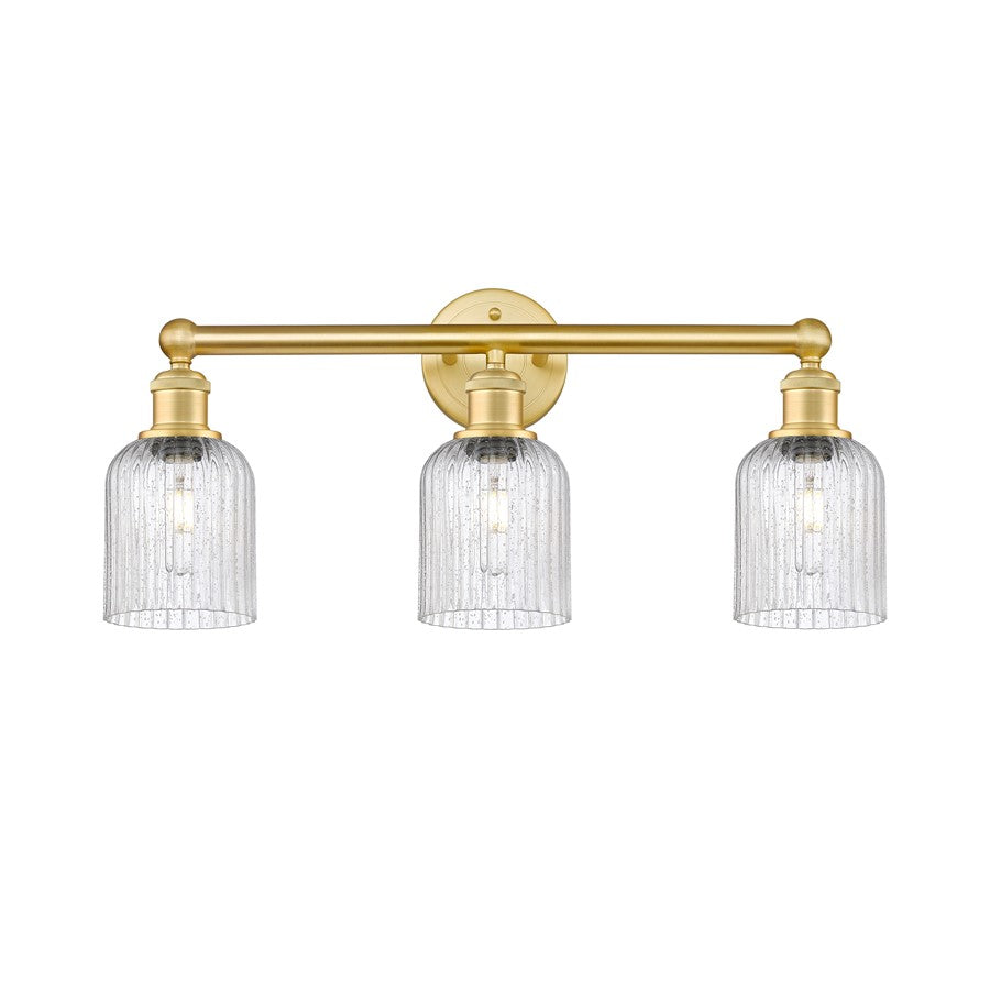 Innovations Edison Bridal Veil 3Lt 23" Bath, Gold/Seedy - 616-3W-SG-G559-5SDY