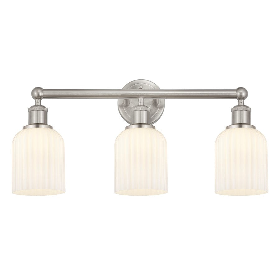 Innovations Edison Bridal Veil 3Lt 23" Bath, SN/GW - 616-3W-SN-G559-5GWH