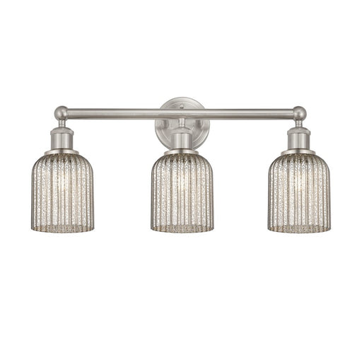 Innovations Edison Bridal Veil 3Lt 23" Bath, SN/MC - 616-3W-SN-G559-5ME