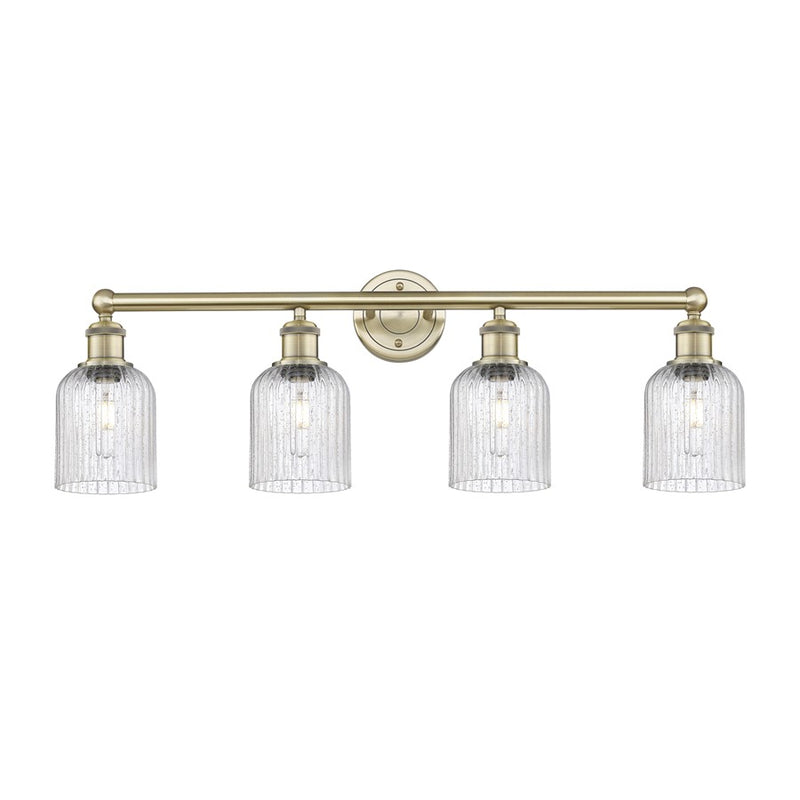 Innovations Edison Bridal Veil 4Lt 32" Bath, AB/SD - 616-4W-AB-G559-5SDY