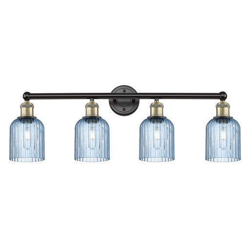 Innovations Edison Bridal Veil 4Lt 32" Bath, BLB/BL - 616-4W-BAB-G559-5BL