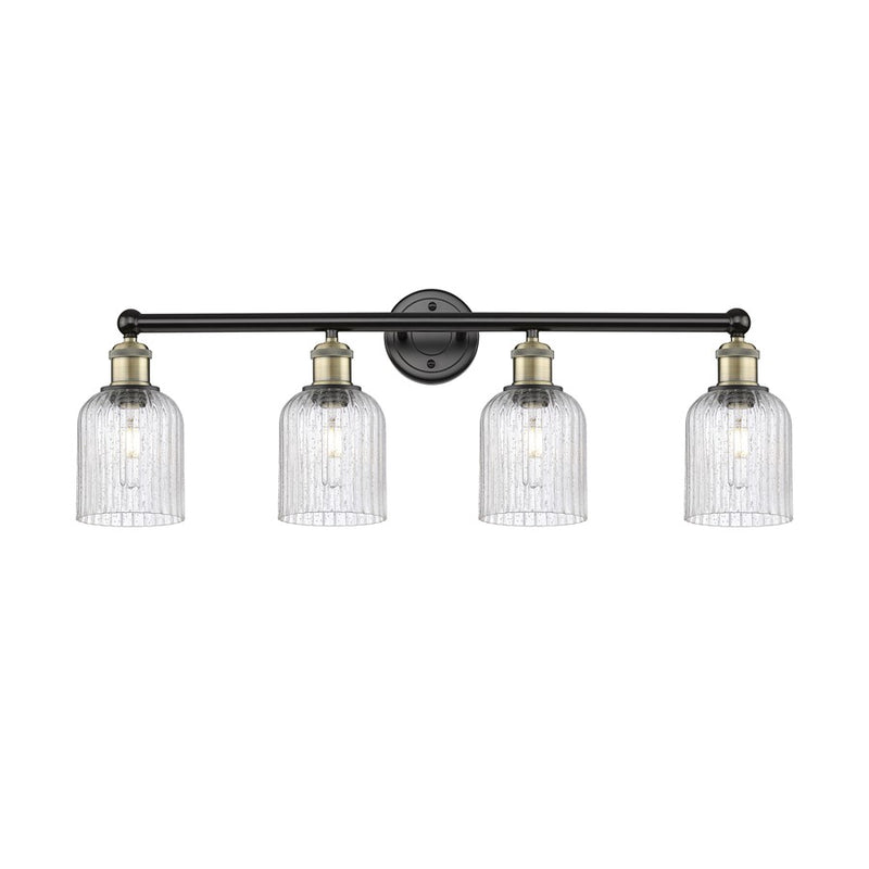 Innovations Edison Bridal Veil 4Lt 32" Bath, BLB/SD - 616-4W-BAB-G559-5SDY