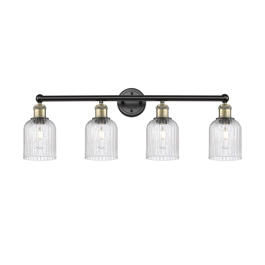 Innovations Edison Bridal Veil 4Lt 32" Bath, BLB/SD - 616-4W-BAB-G559-5SDY