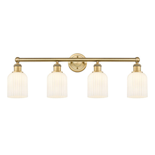 Innovations Edison Bridal Veil 4Lt 32" Bath, BB/GW - 616-4W-BB-G559-5GWH