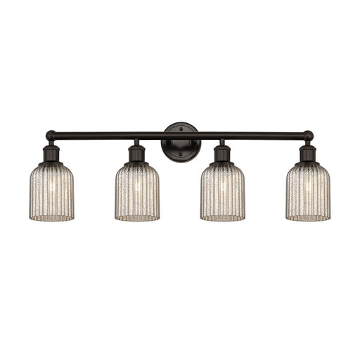 Innovations Edison Bridal Veil 4Lt 32" Bath, Bronze/Mercury - 616-4W-OB-G559-5ME