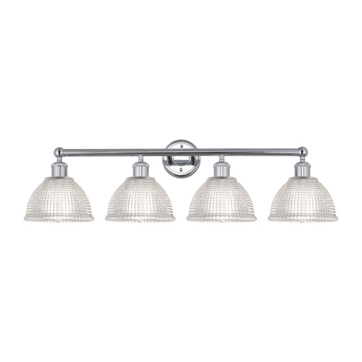 Innovations Arietta 35in 4-Light Bath Vanity Light | Industrial Modern Polished Chrome and Clear Glass | Bathroom Vanity Light | 35 | Model 616-4W-PC-G422