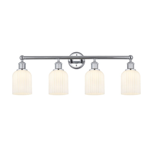 Innovations Edison Bridal Veil 4Lt 32" Bath, CH/GW - 616-4W-PC-G559-5GWH