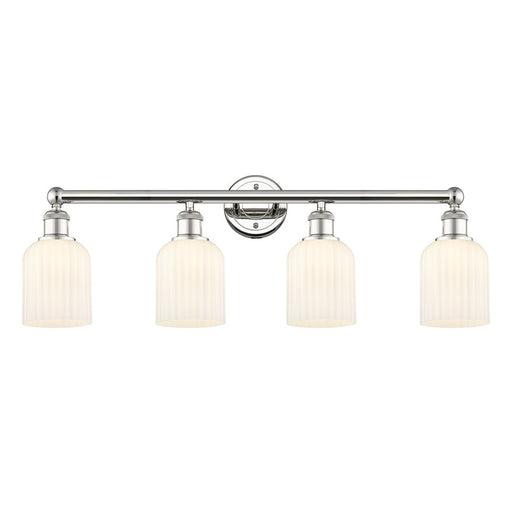 Innovations Edison Bridal Veil 4Lt 32" Bath, PN/GW - 616-4W-PN-G559-5GWH