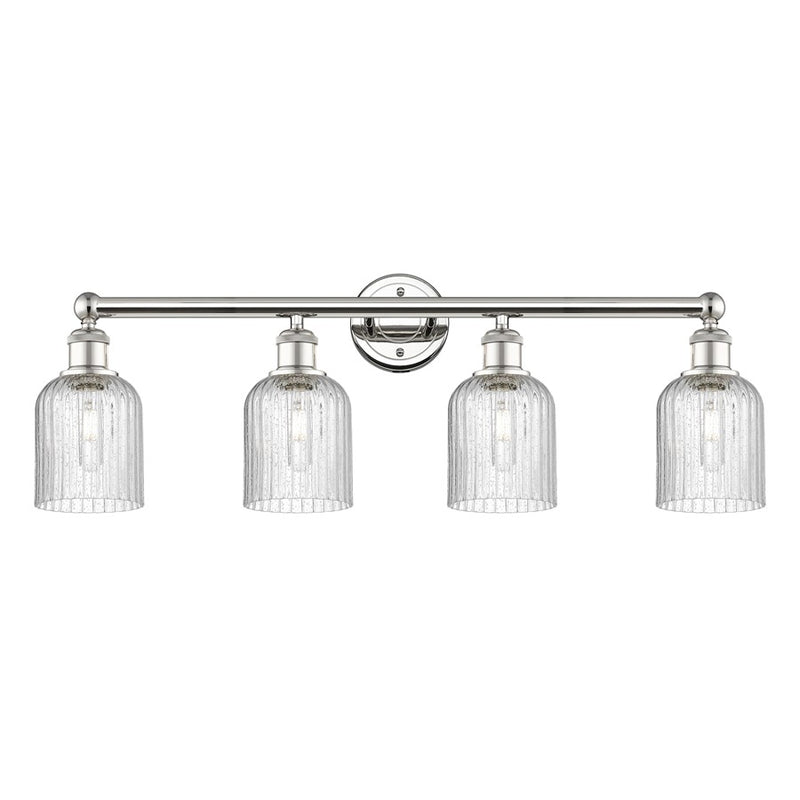 Innovations Edison Bridal Veil 4Lt 32" Bath, PN/SD - 616-4W-PN-G559-5SDY