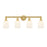 Innovations Edison Bridal Veil 4Lt 32" Bath, GD/GW - 616-4W-SG-G559-5GWH