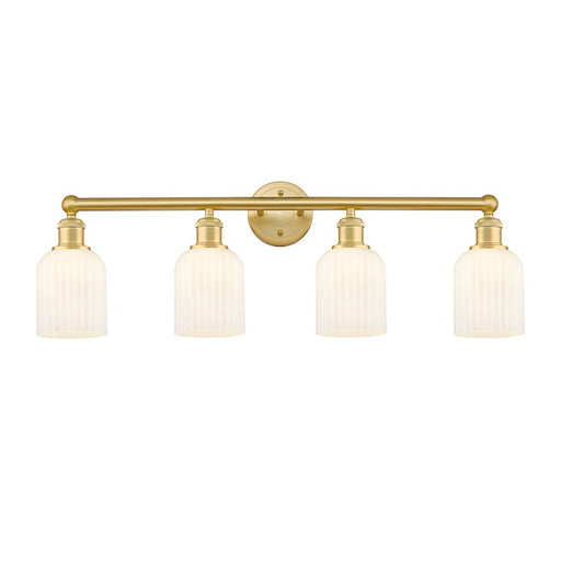 Innovations Edison Bridal Veil 4Lt 32" Bath, GD/GW - 616-4W-SG-G559-5GWH